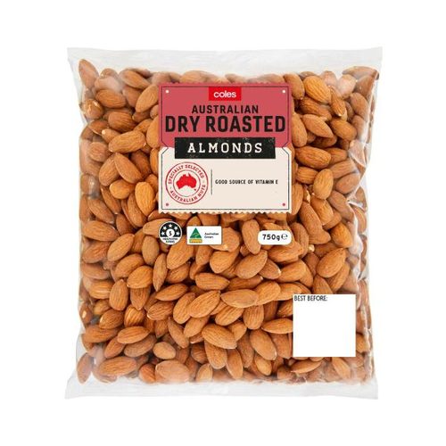 Coles Dry Roasted Almonds