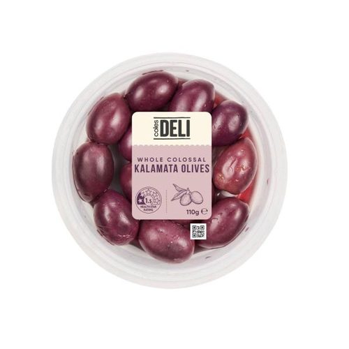 Coles Deli Colossal Kalamata Olives
