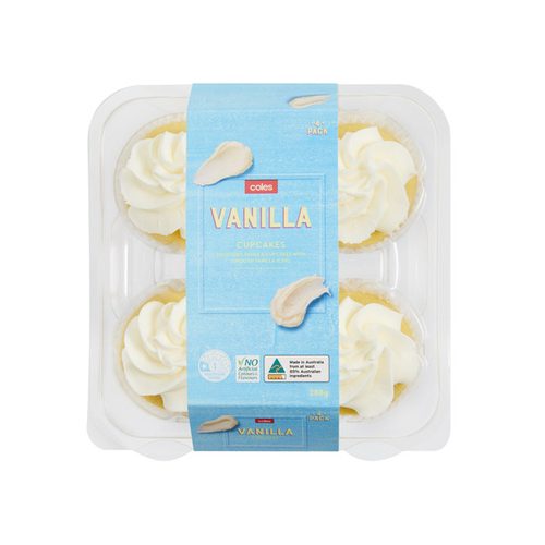 Coles Vanilla Cupcakes