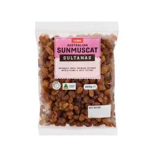 Coles Australian Sunmuscat Sultanas