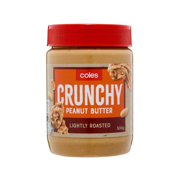 Coles Peanut Butter Crunchy
