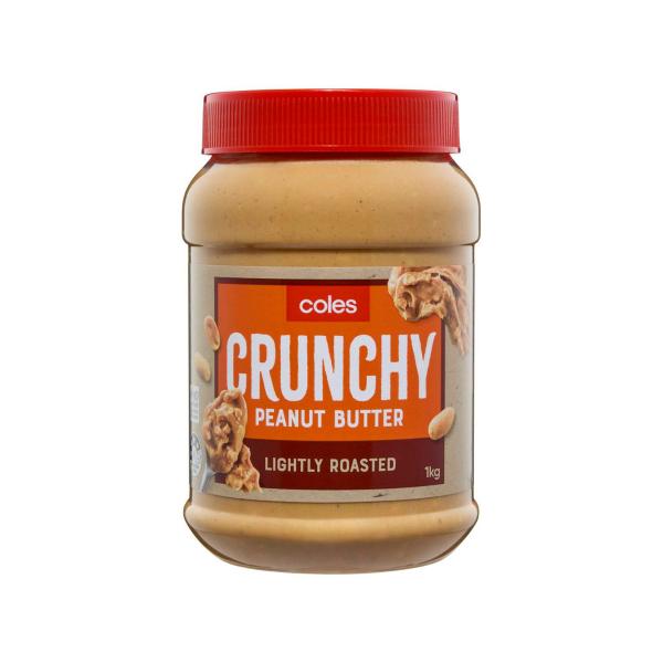 Coles Peanut Butter Crunchy