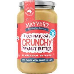 Mayver's Crunchy Peanut Butter 375g