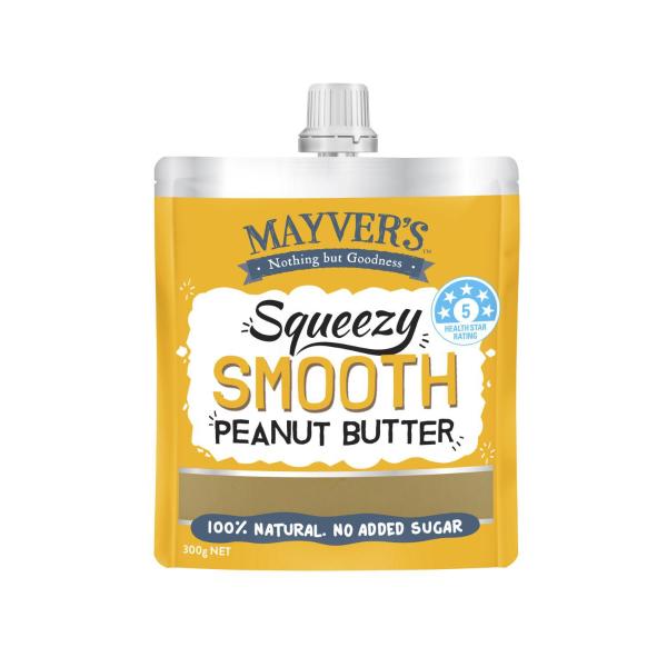 Mayver's Squeezy Smooth Peanut Butter