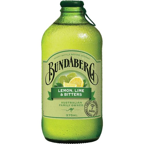 Bundaberg Lemon Lime & Bitters 375mL x 4 pack