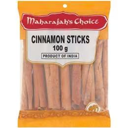 Maharajah's Choice Cinnamon Quills 100g