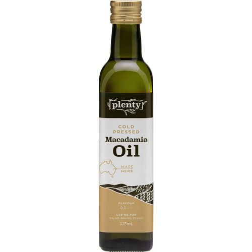 Plenty Cold Pressed Macadamia Oil 375mL