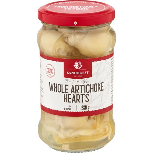 Sandhurst Artichoke Hearts In Brine 280g