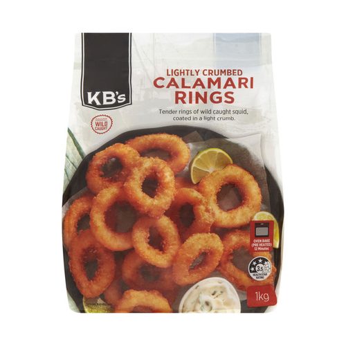 Kb's Crumbed Squid Rings