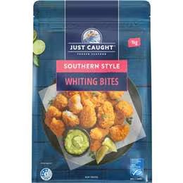 Just Caught Southern Style Whiting Bites 1kg