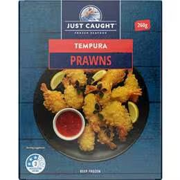 Just Caught Tempura Prawns 260g