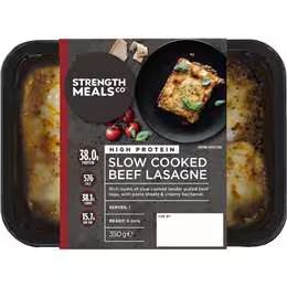 Strength Meals Co Slow Cooked Beef Lasagne 350g