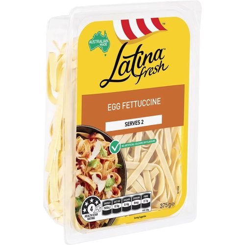Latina Fresh Egg Fettuccine Pasta 375g