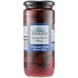 Benino Kalamata Pitted Olives 500g