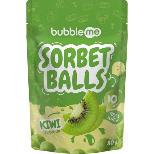 bubbleme Sorbet Balls Kiwi 80g