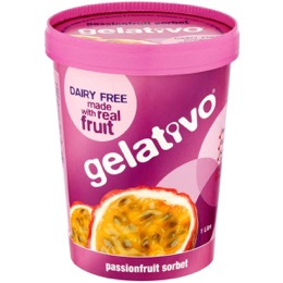 Gelativo Sorbet Tub Passionfruit 1L