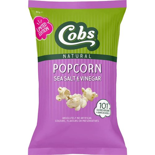 Cobs Popcorn Salt & Vinegar 80g