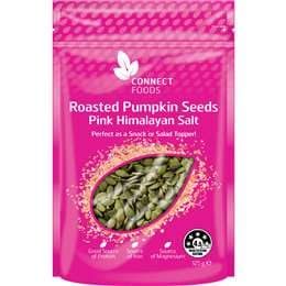Connect Foods Pumpkin Seeds Pink Himalayan Salt 125g