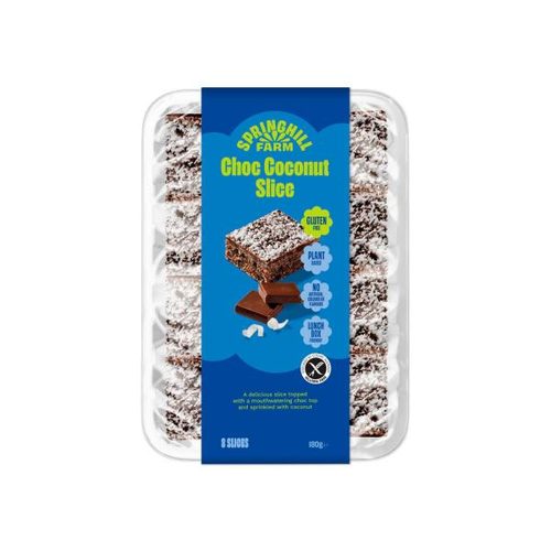 Springhill Farm Choc Coconut Slice
