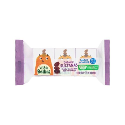 Little Bellies Sultanas 6x14g