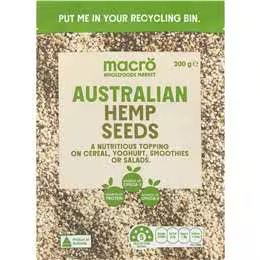 Macro Australian Hemp Seeds 200g
