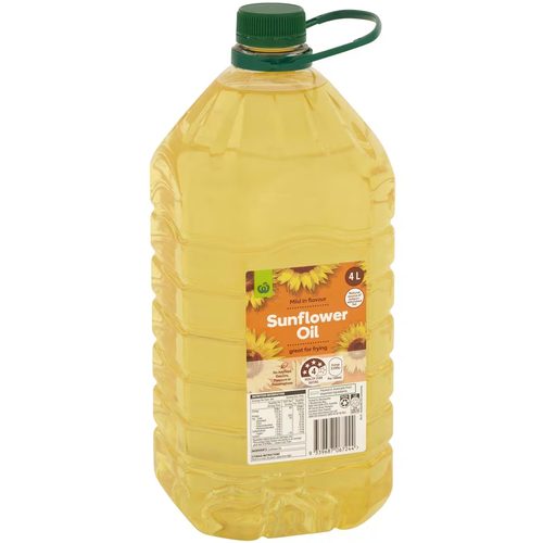 Woolworths Sunflower Oil 4L