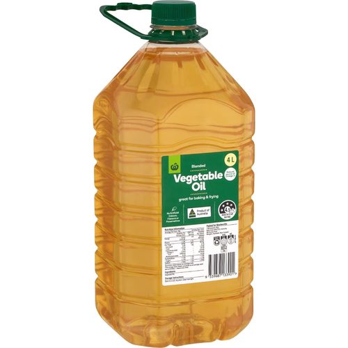 Woolworths Blended Vegetable Oil 4L
