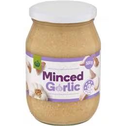 Woolworths Minced Garlic 500g