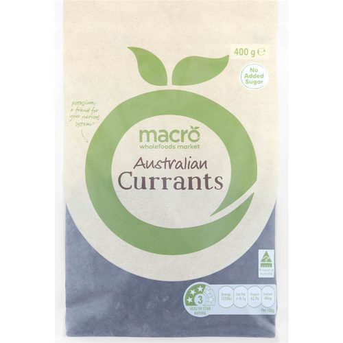 Macro Australian Currants 400g