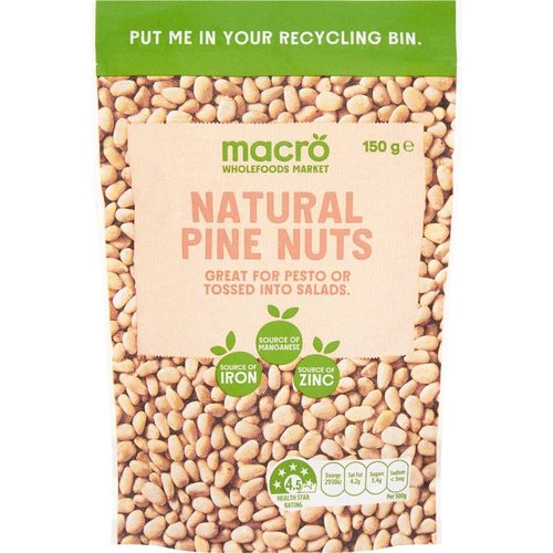Macro Natural Pine Nuts 150g