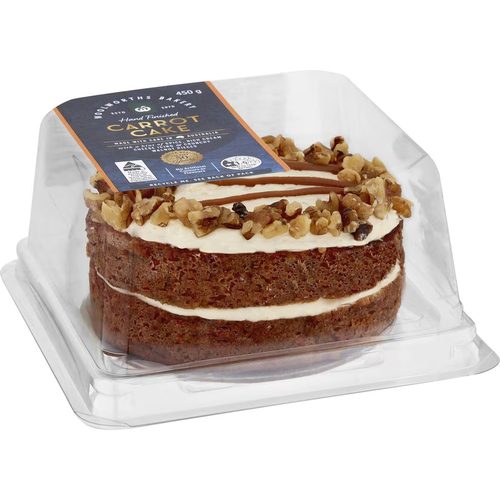 Woolworths Traditional Carrot Cake 450g