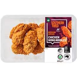 Woolworths Southern Fried Chicken Wing Nibbles 600g