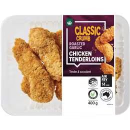 Woolworths Roasted Garlic Chicken Tenderloins 400g