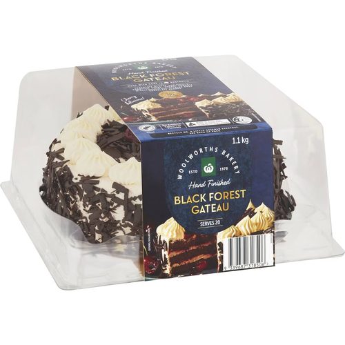 Woolworths Black Forest Gateau each