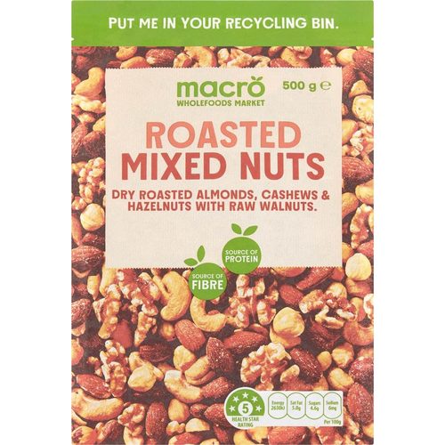 Macro Roasted Nuts Mix 500g