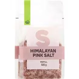 Woolworths Himalayan Pink Salt Refill 500g