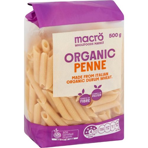Macro Organic Penne Pasta 500g