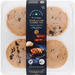Woolworths Choc Chunk Cookie Pie 4 pack