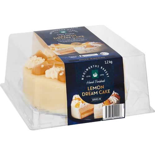 Woolworths Lemon Dream Cake 1.2kg