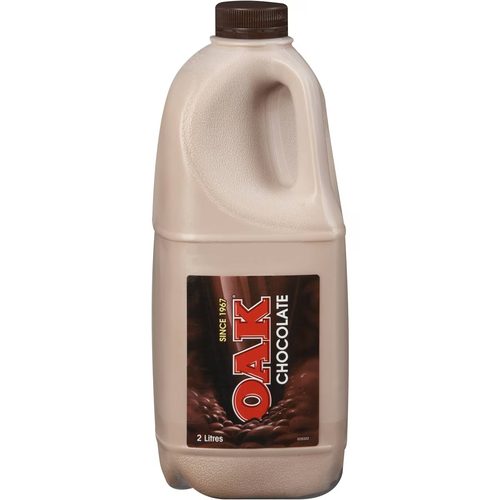 Oak Chocolate Flavoured Milk 2L