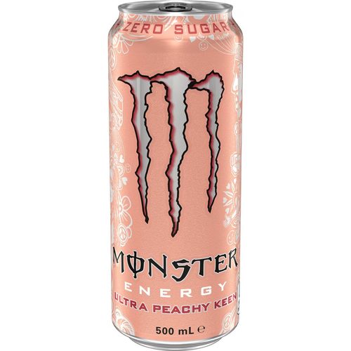 Monster Ultra Peachy Keen Energy Drink 500mL