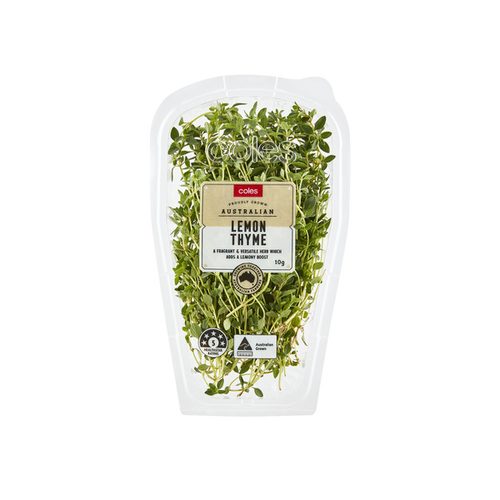 Coles Herb Punnets Lemon Thyme