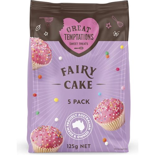 Great Temptations Fairy Cake 5 pack