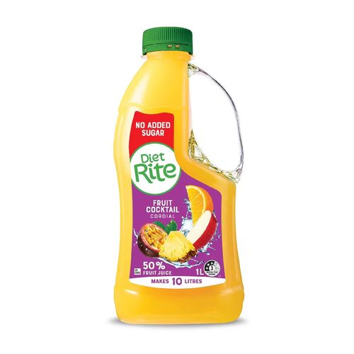 Diet Rite Cordial Fruit Cocktail 1L