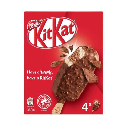KitKat Frozen Dessert Sticks 4 pack