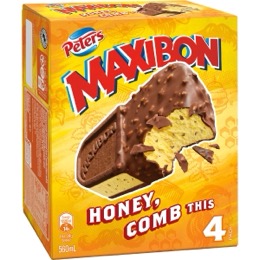 Peters Maxibon Honeycomb 4 pack