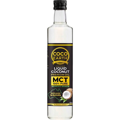 Coco Earth MCT Liquid Coconut Oil Coconut Oil 500mL