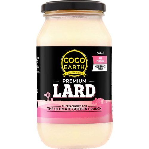Coco Earth Premium Lard 500mL