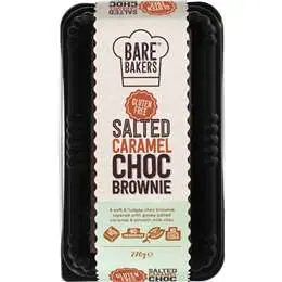 Bare Bakers Salted Caramel Choc Brownie 270g