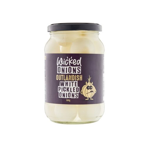 Wicked White Pickled Onions